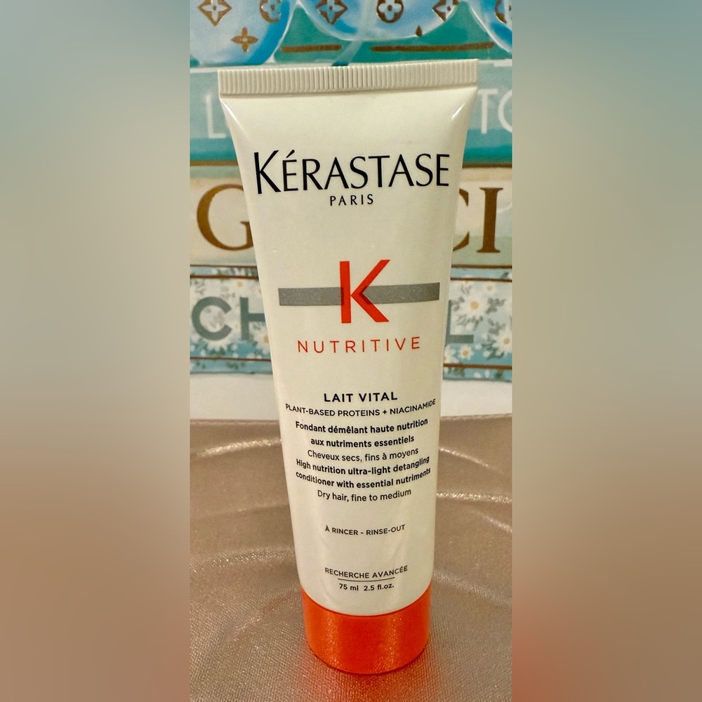 Kerastase Nutritive Lait Vital Conditioner - 75ml/2.5 fl oz. 🧡